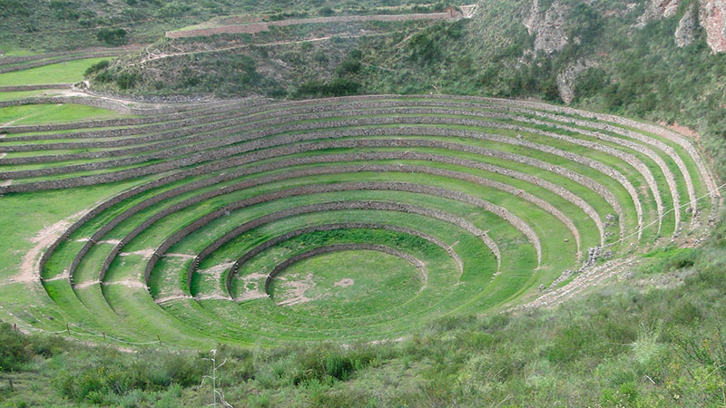 MOray, no Valle Sagrado, importância nas pesquisas agrícolas e astronômicas