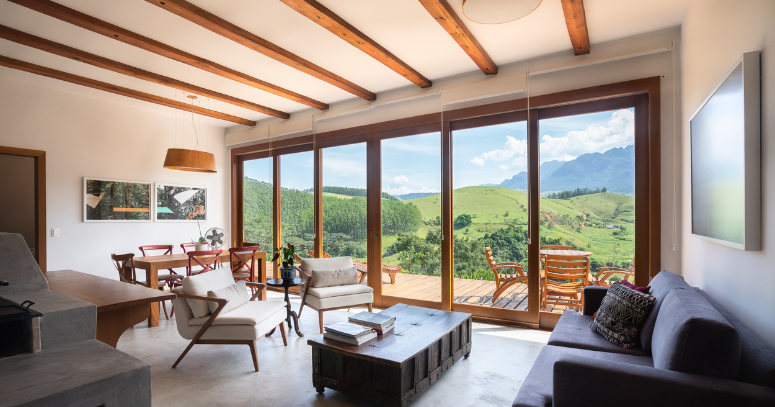 Vista Fazenda Santa Vitória